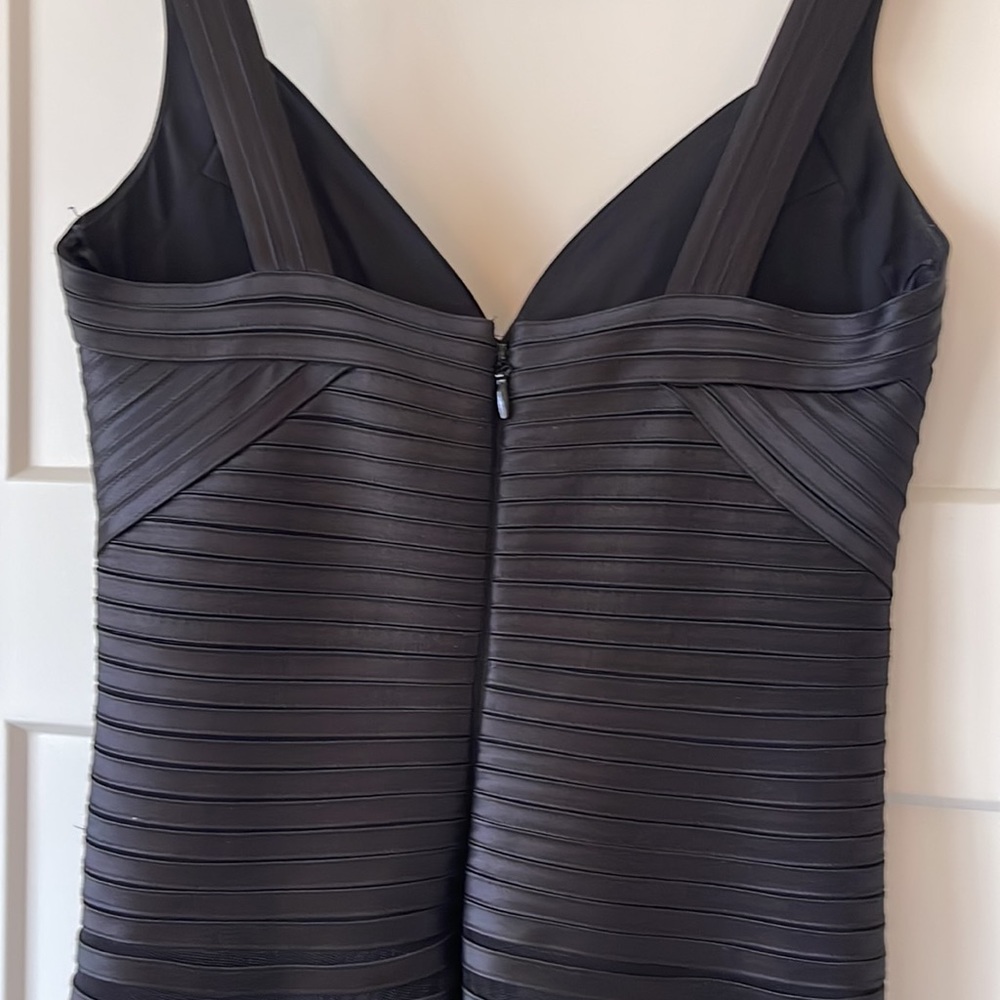 BCBG MAXAZRIA Full Length Black Gown - Picture 5 of 9